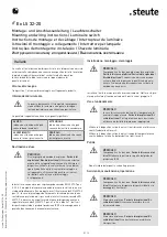 Preview for 5 page of steute Ex LS 32-20 Mounting And Wiring Instructions