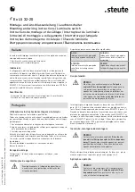 Preview for 6 page of steute Ex LS 32-20 Mounting And Wiring Instructions