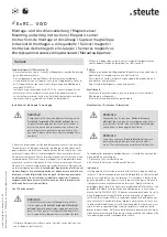 Preview for 5 page of steute Ex RC-3G/D Series Mounting And Wiring Instructions