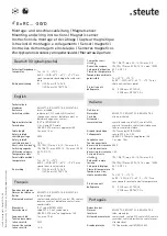 Preview for 10 page of steute Ex RC-3G/D Series Mounting And Wiring Instructions