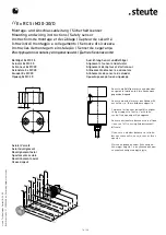 Предварительный просмотр 14 страницы steute Ex RC Si M30-3D Mounting And Wiring Instructions