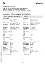Предварительный просмотр 15 страницы steute Ex RC Si M30-3D Mounting And Wiring Instructions