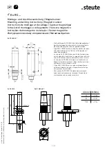 Предварительный просмотр 9 страницы steute Ex RC Mounting And Wiring Instructions