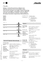 Предварительный просмотр 10 страницы steute Ex RC Mounting And Wiring Instructions