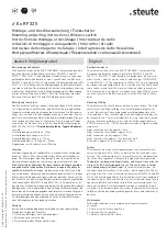steute Ex RF 335 Mounting And Wiring Instructions preview