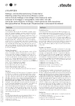 Preview for 2 page of steute Ex RF 335 Mounting And Wiring Instructions