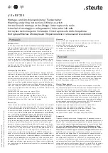 Preview for 3 page of steute Ex RF 335 Mounting And Wiring Instructions