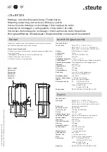 Preview for 4 page of steute Ex RF 335 Mounting And Wiring Instructions