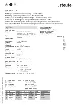 Preview for 6 page of steute Ex RF 335 Mounting And Wiring Instructions