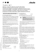 steute Ex RF 96 SW Series Mounting And Wiring Instructions preview