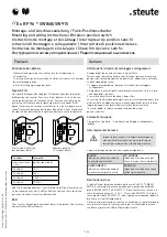 Preview for 7 page of steute Ex RF 96 SW868 Series Mounting And Wiring Instructions