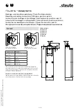 Preview for 14 page of steute Ex RF 96 SW868 Series Mounting And Wiring Instructions