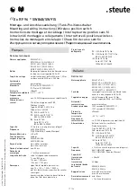 Preview for 17 page of steute Ex RF 96 SW868 Series Mounting And Wiring Instructions