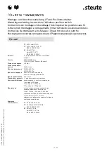 Preview for 19 page of steute Ex RF 96 SW868 Series Mounting And Wiring Instructions