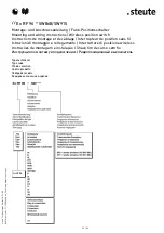 Preview for 20 page of steute Ex RF 96 SW868 Series Mounting And Wiring Instructions