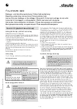 steute Ex STM 295 3G/D Series Mounting And Wiring Instructions preview