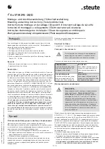 Preview for 10 page of steute Ex STM 295 3G/D Series Mounting And Wiring Instructions