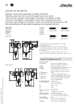 Preview for 7 page of steute Ex ZS 73 Mounting And Wiring Instructions