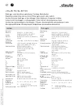 Preview for 9 page of steute Ex ZS 73 Mounting And Wiring Instructions