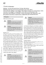 Preview for 10 page of steute EX ZS 92 S 22 VD F Mounting And Wiring Instructions