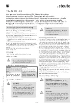 steute Ex ZS 92 S-3D Mounting And Wiring Instructions preview