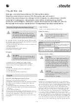 Preview for 3 page of steute Ex ZS 92 S-3D Mounting And Wiring Instructions