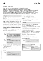 Preview for 5 page of steute Ex ZS 92 S-3D Mounting And Wiring Instructions