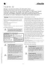 Preview for 13 page of steute Ex ZS 92 S-3D Mounting And Wiring Instructions