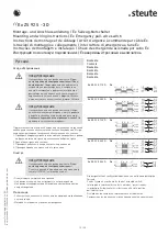 Preview for 15 page of steute Ex ZS 92 S-3D Mounting And Wiring Instructions