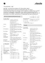 Preview for 22 page of steute Ex ZS 92 S-3D Mounting And Wiring Instructions