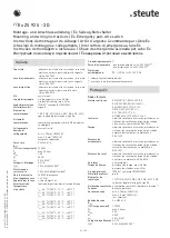 Preview for 24 page of steute Ex ZS 92 S-3D Mounting And Wiring Instructions