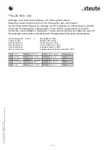 Preview for 26 page of steute Ex ZS 92 S-3D Mounting And Wiring Instructions