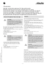 Preview for 3 page of steute Ex ZS 92 S Mounting And Wiring Instructions