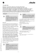 Preview for 12 page of steute Ex ZS 92 S Mounting And Wiring Instructions