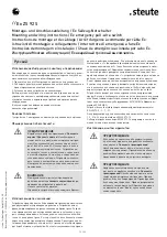 Preview for 13 page of steute Ex ZS 92 S Mounting And Wiring Instructions