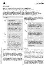 Preview for 14 page of steute Ex ZS 92 S Mounting And Wiring Instructions