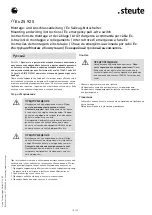 Preview for 15 page of steute Ex ZS 92 S Mounting And Wiring Instructions