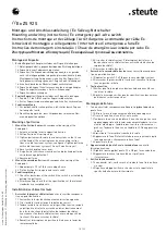 Preview for 18 page of steute Ex ZS 92 S Mounting And Wiring Instructions