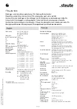 Preview for 25 page of steute Ex ZS 92 S Mounting And Wiring Instructions