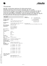 Preview for 28 page of steute Ex ZS 92 S Mounting And Wiring Instructions