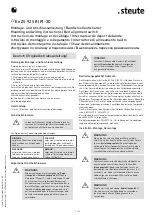 steute EX ZS 92 SR 22 P L Mounting And Wiring Instructions preview