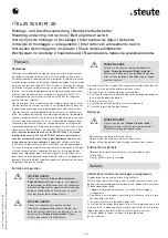 Preview for 7 page of steute EX ZS 92 SR 22 P L Mounting And Wiring Instructions