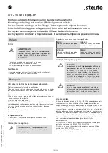 Preview for 10 page of steute EX ZS 92 SR 22 P L Mounting And Wiring Instructions