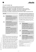 Preview for 14 page of steute EX ZS 92 SR 22 P L Mounting And Wiring Instructions