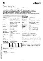 Preview for 25 page of steute EX ZS 92 SR 22 P L Mounting And Wiring Instructions