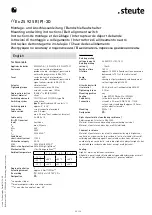 Preview for 26 page of steute EX ZS 92 SR 22 P L Mounting And Wiring Instructions