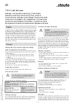 Предварительный просмотр 3 страницы steute Extreme ES 14 AZ Mounting And Wiring Instructions