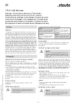 Предварительный просмотр 5 страницы steute Extreme ES 14 AZ Mounting And Wiring Instructions