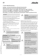 Preview for 11 page of steute Extreme ZS 92 SR Mounting And Wiring Instructions