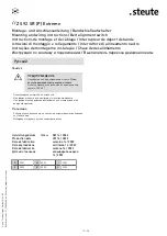 Preview for 13 page of steute Extreme ZS 92 SR Mounting And Wiring Instructions